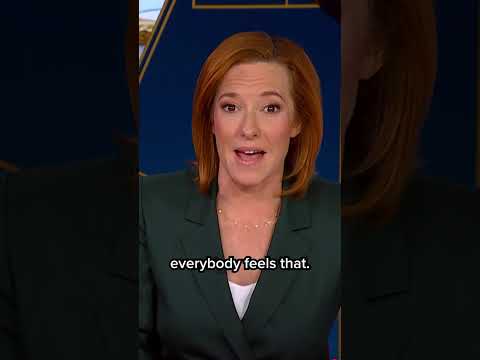 'Psaki reacts to Sen. Merkley’s 22-hour Senate floor speech protesting Trump’s actions.