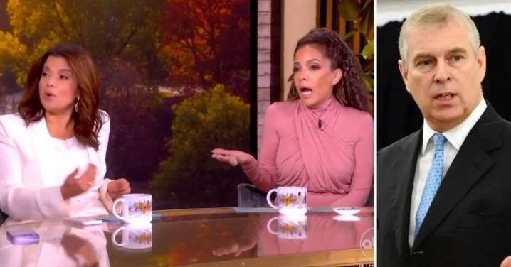 'The View' Stars Think Prince Andrew Relinquishing His Titles Means 'the Fire Is Getting Hot' When It Comes to the Epstein List Being Released