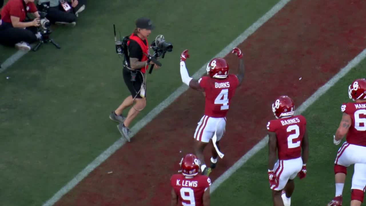 OU Receiver Turns Catches Into Second Chances