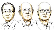Susumu Kitagawa, Richard Robson, and Omar M. Yaghi win Nobel Chemistry Prize for development of metal
