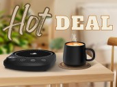 Limited time deal: KitchekShop Coffee Cup Warmer for Desk is only $20