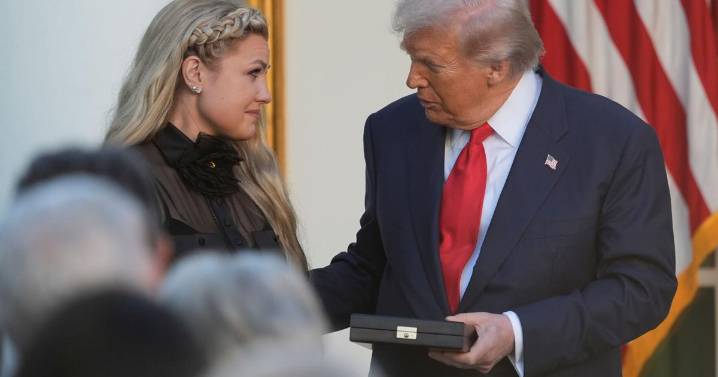 Trump honors Charlie Kirk with Presidential Medal of Freedom on what would be his 32nd birthday