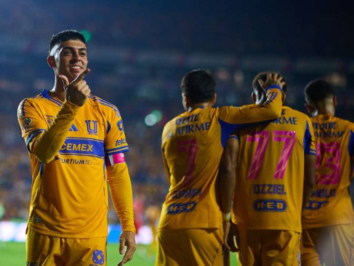 Tigres golea al Necaxa y se acerca al liderato del Apertura