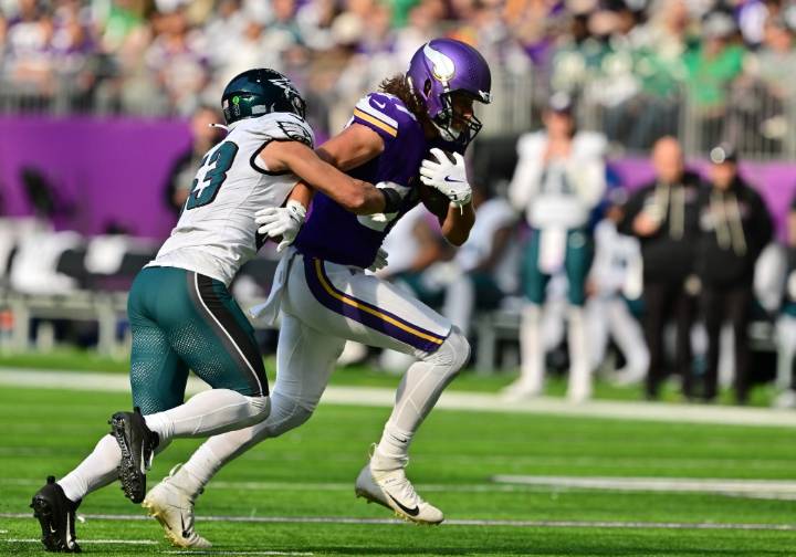 T.J. Hockenson blasts NFL for overturning his touchdown catch