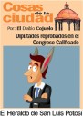 Cosas de la Ciudad; Diputados reprobados en el Congreso Calificado