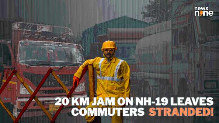 WATCH: 20-km jam for 72 hours in Bihar, truckers forced to survive on tea, biscuits