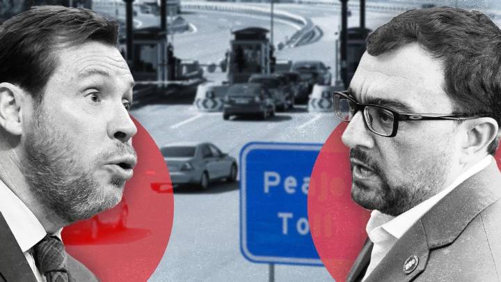 El Gobierno central, firme en mantener el peaje del Huerna pese al frente común de batalla en Asturias (y en Madrid ven ganador a Óscar Puente)