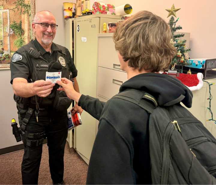 Battle Ground Police Department partners with Bombas to provide socks to local people in need