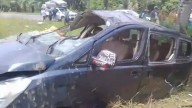 Loreto: un muerto y al menos seis heridos tras despiste de vehículo en la carretera Iquitos