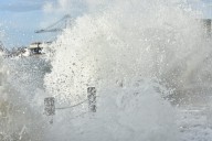 La Bahía se llenó de ‘Totazos’, mar de leva dejó ‘boquiabiertos’ a turistas en Santa Marta