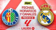 Real Madrid vs. Getafe: fecha, horarios y canales de TV por LaLiga