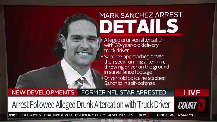 Charges Upgraded Against Former NFL QB Mark Sanchez in Alleged Altercation