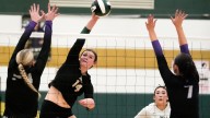 See the best photos of Iowa City West vs Iowa City Liberty volleyball