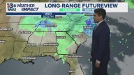 A warmer overnight, rain is expected to arrive by Monday morning