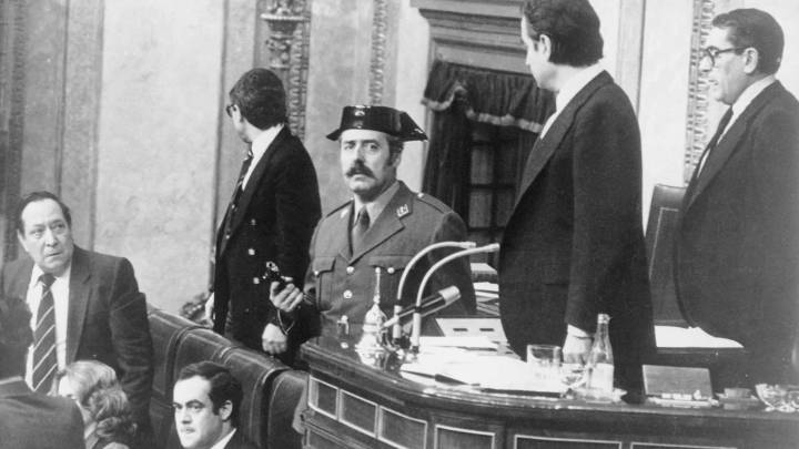Antonio Tejero, el guardia civil protagonista del golpe de Estado del 23 de febrero de 1981, en estado crítico