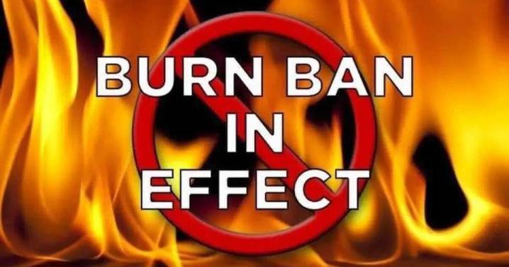 Multiple counties enact burn bans