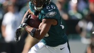 Eagles Saquon Barkley has knee injury. Will he play vs Giants?