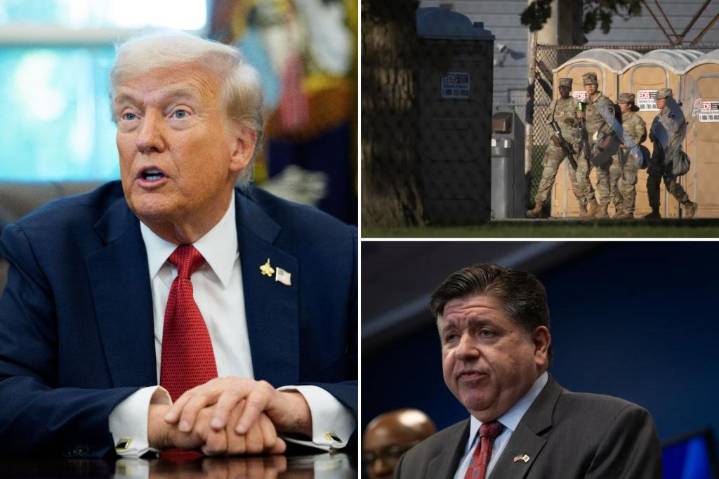 Trump says JB Pritzker should be 'in jail' for not protecting ICE in Chicago