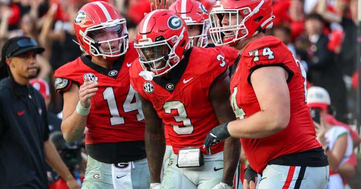 #9 Georgia Bulldogs knock off fifth-ranked, undefeated Ole Miss in 43