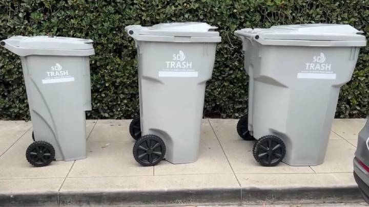 Inicia la distribución de contenedores de basura en San Diego.
