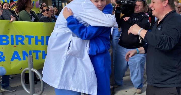 57 days after a gunshot to the head, 12-year-old school massacre survivor has returned home