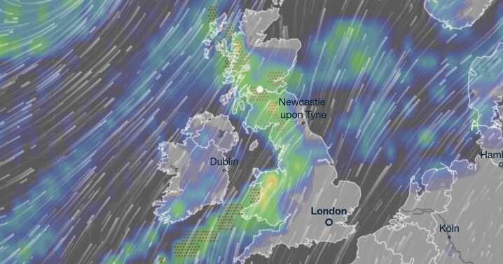 UK weather: Huge rain downpours and frosty blasts forecast to hit Britain in November
