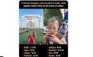 Foreigner Ranks Indian Cities By Women's Safety