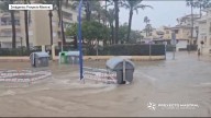 La DANA Alice deja inundaciones y destrozos en Alicante mientras que en Murcia evacuan a más de un centenar de personas