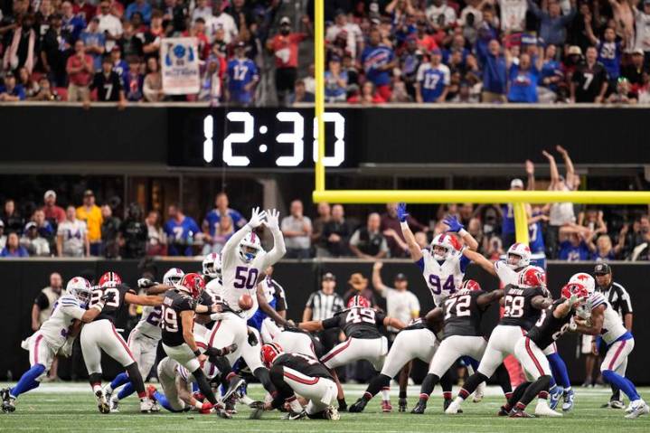 Falcons out to prove they're 'legit' after signature win over Bills