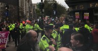 UKIP's Kent anti-Government and illegal immigration march outnumbered by counter