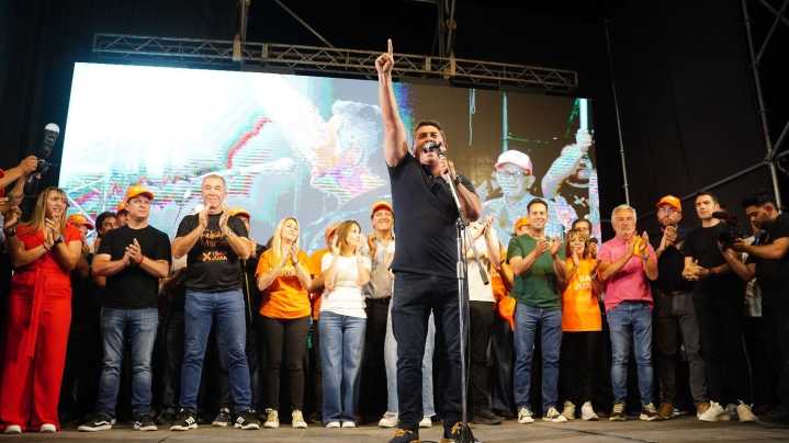 Por San Juan cerró la campaña y Orrego pidió continuar trabajando con miras al 2027