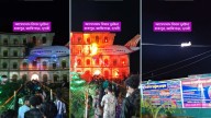 WATCH | Air India crash-themed Durga Puja pandal seen in viral video; netizens react