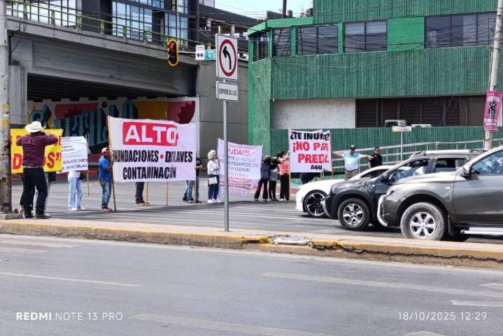 ‘No queremos que nos pase lo que pasó en Poza Rica, manifestaciones son llamados a la empatía’, vecinos del Norte de Saltillo