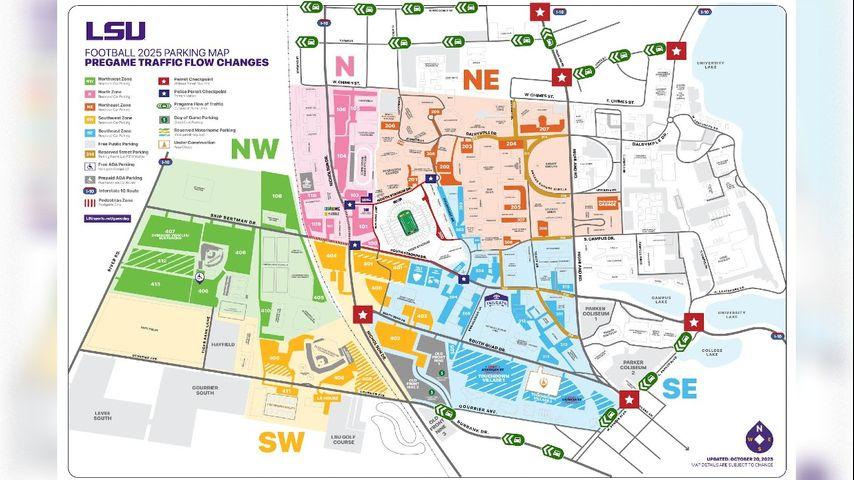 LSU unveils tighter fan restrictions after gunfire at 2 previous Tiger Stadium games