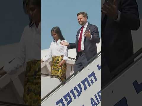 JD Vance Lands in Israel to Meet With Netanyahu