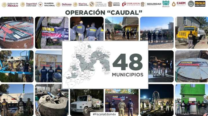 Cae red de comercio ilícito de agua en Edoméx; realizan 200 operativos en 48 municipios