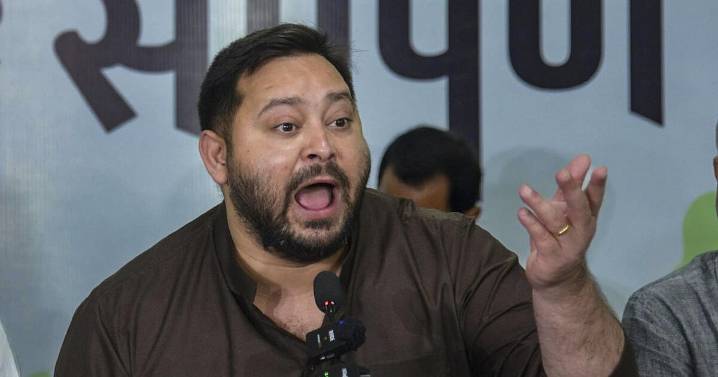 Tejashwi files nomination before seat share announcement