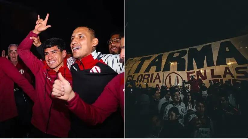 Con Alex Valera: jugadores de Universitario respondieron con este gesto y salieron del hotel para agradecer el aliento