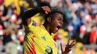 3-2. Colombia vence a España con triplete de Villarreal y está en semifinales tras 22 años