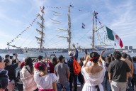 Zarpa sin problemas el buque escuela “Cuauhtémoc” tras accidente en el puente de Brooklyn