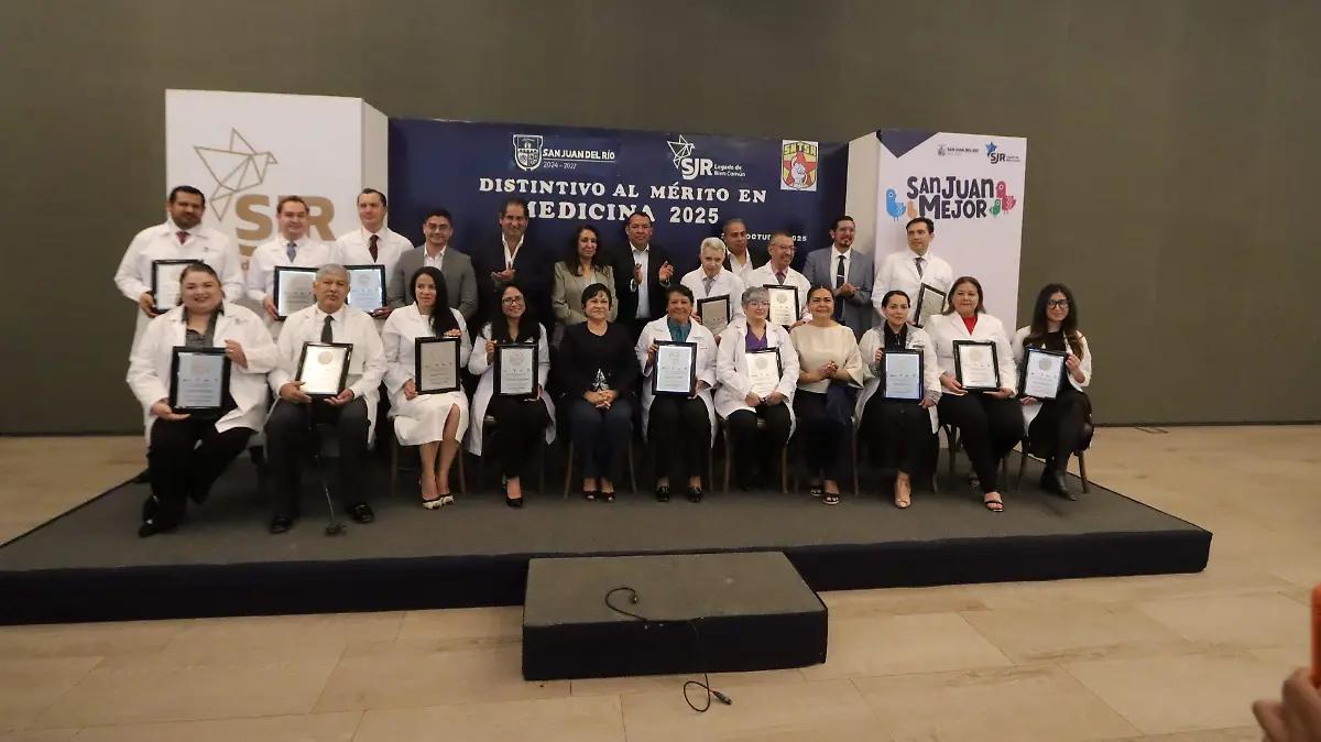 Reconocen gran labor de doctores