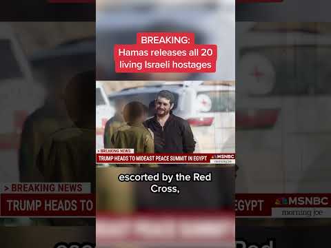 Hamas releases all 20 living Israeli hostages