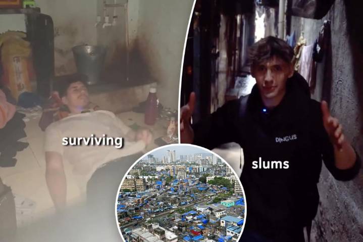 YouTuber Pete Z slammed for filming himself 'surviving' an Indian slum