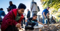 Community plants daffodil bulbs to honor 450 Utahns lost to gun violence in 2024