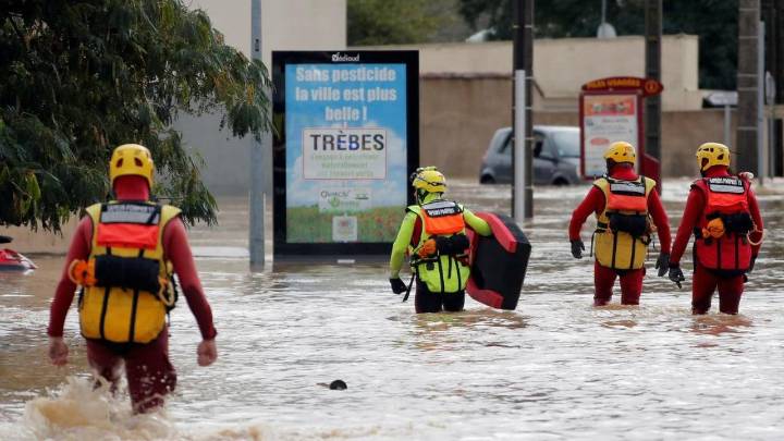 Dos hombre mueren en Francia por culpa de las fuertes tormentas provocadas por la borrasca Amy