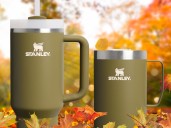 Stanley just dropped the brand new thyme-colored tumblers on Amazon