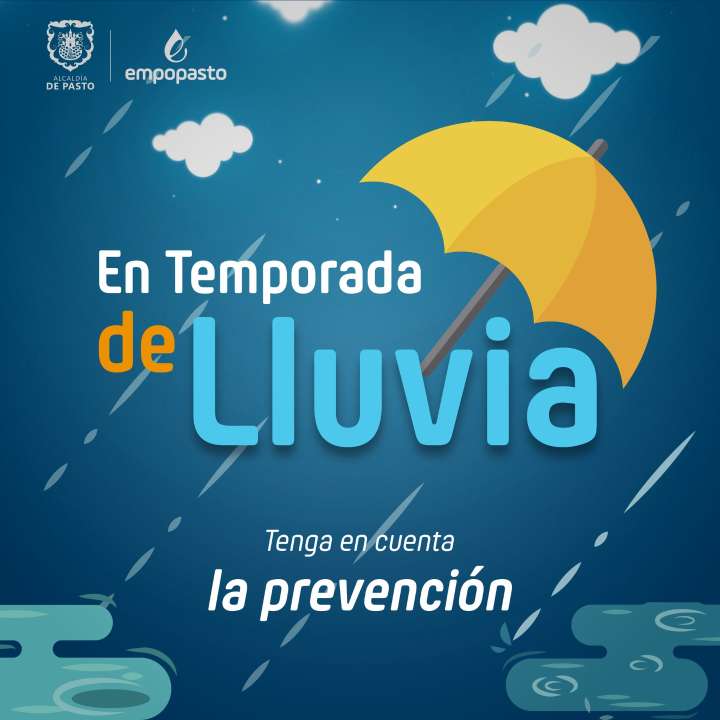 Pasto refuerza el llamado a la prevención ciudadana durante la temporada de lluvias