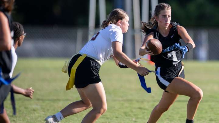 Montgomery Catholic flag football wins sixth straight game behind Fitts and Sadler