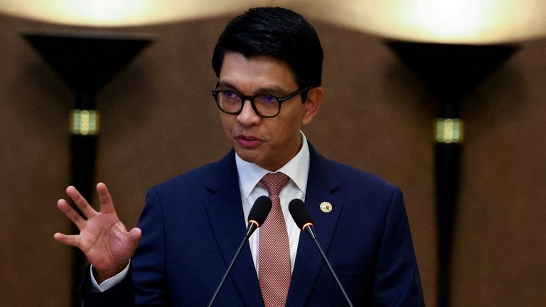 Madagascar's president has left the country, says opposition leader