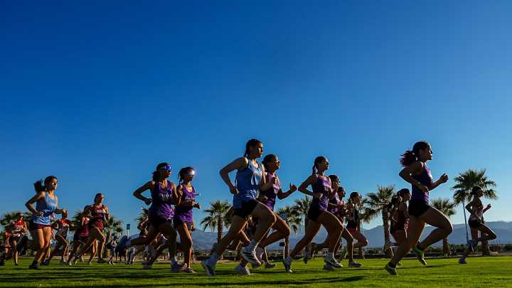 DEL Cross Country runners compete at Xavier Prep